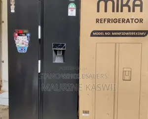 Side by Side Refrigerator Mika 595litres With Inbuilt Dispenser