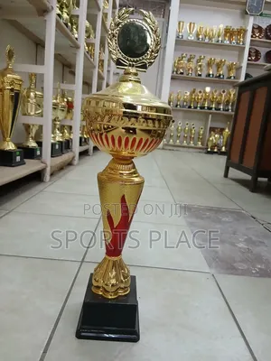 Prestigious 53cm Golden Trophy