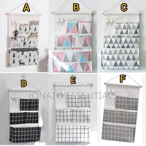 5 Pocket Wall Hanging Storage Bag Organizer