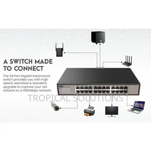 Netis 24 Port Gigabit Switch St3124gs