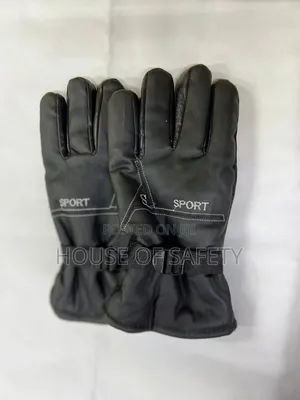 Black Motorcycle Gloves