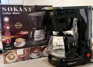 6 Cups Sokany Coffee Maker - Brew Rich Aromatic Coffee at Home