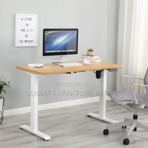 Office Table 1400mm Adjustable With Mobile Drawer Unit