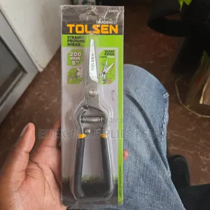 Tolsen Pruning Shears Scissors Garden Straight Pruner Heavy Duty 8''