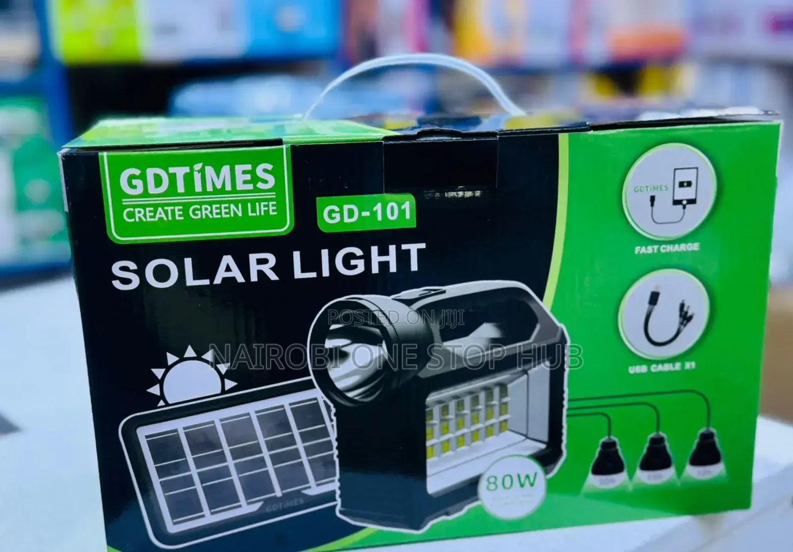 Gdtimes Solar Light System