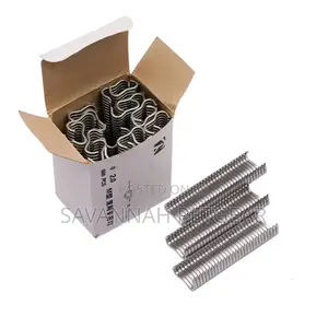 Animal Battery Cage or Fence Nail Clamp Buckle/Fastener (M Clip/Ring)