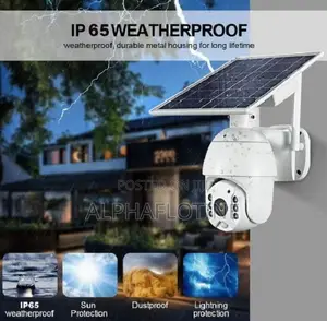 Standalone 360 Ubox Single Lens 4g Solar PTZ Camera