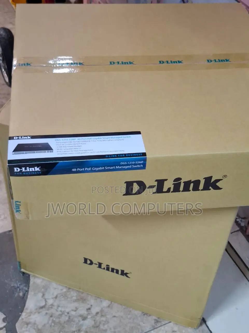 Dlink DGS-1210-52mp 48-Port Switch