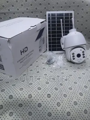 4g Simcard Ubox 4 Megapixel High Defination Solar Powered Outdoor CCTV