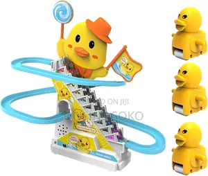 Fun Duck Escalator Slide Toy – Musical Electric Playset for Children