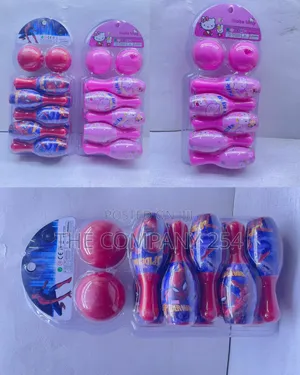 Bowling Set Game
Cartons: Spiderman and Hello Kitty
 at KSH 1200