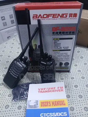 Baofeng Bf-888s Walkie Talkie 2-Way Radio Portable Rechargeable Handhe