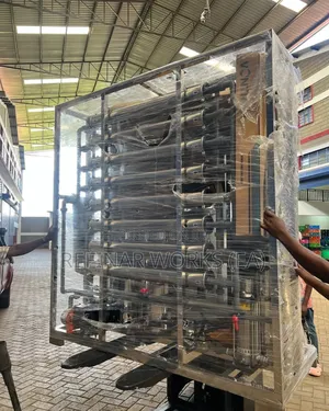 Stainless Steel Water Purification Plant – 1000 to 5000lph Commercial