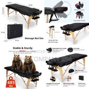 Folding Portable Massage Table Lash Spa Tattoo Facial Cradle