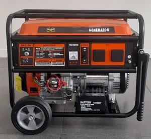 Hisaki Japan Hk6500en Petrol Generator 7kva Key Start With Wheels