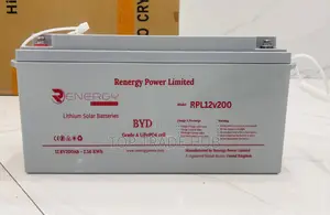 R Energy Grade A Lifepo4 Lithium Solar Battery 12v 200ah(2.56kwh)