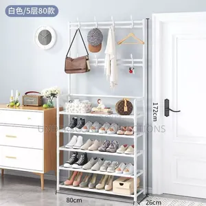 White/Black Multifunctional Shoe Racks