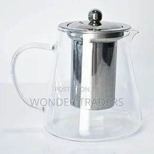 Glass Tea Pot With Infuser* .