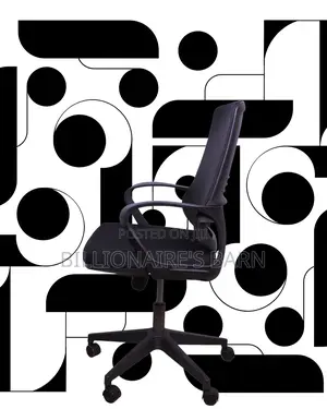 Black Ergonomic Mesh Office Chair (Breathable) — Restocked!