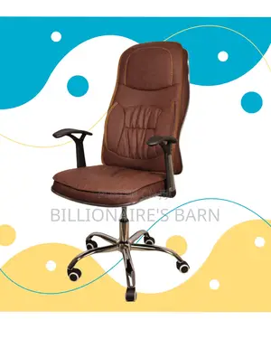 Ergonomic Executive Leather Chair (Adjustable) — Hot Deal