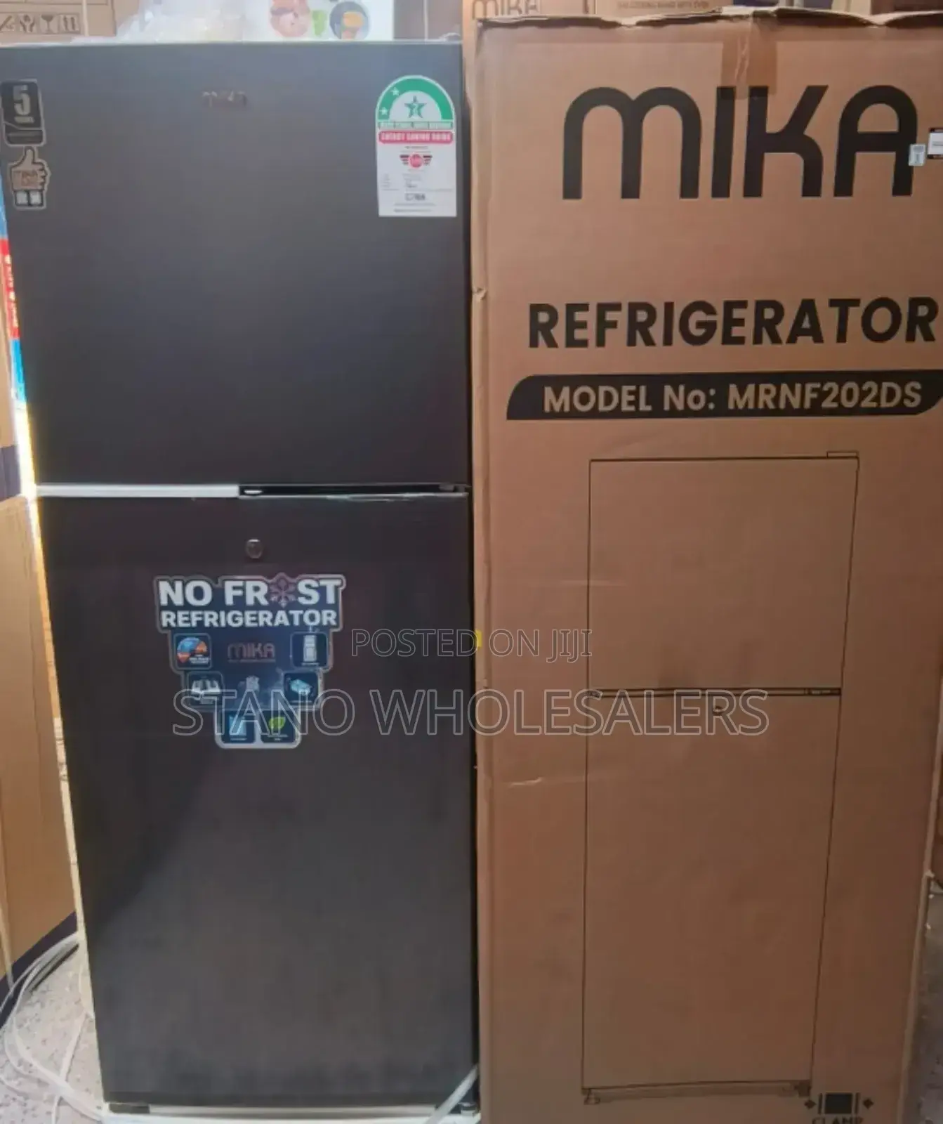 202litres Mika Fridge Double Door