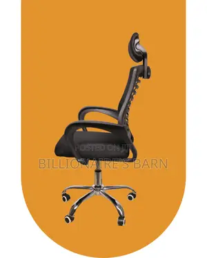 Secretarial Mesh Chair | Minimal Padded Armrests