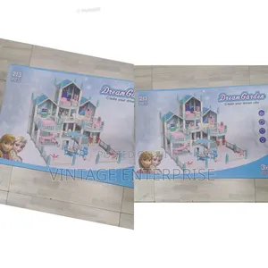 213pcs Doll House*Size 53cm by 53 Cm* Dream Villa