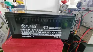 Heavy Duty 200ah Turbodeep Cycle Solar Battery .