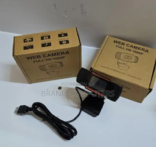 1080p Full Hd Usb Webcam Computer Camera With Microphone