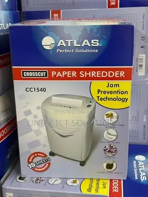 Atlas Cc1540 15 Sheets Shredder // Cc1540 Cross-Cut Shredder