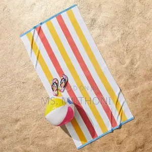 Lavish Cabana Striped Large Beach Pool Towel