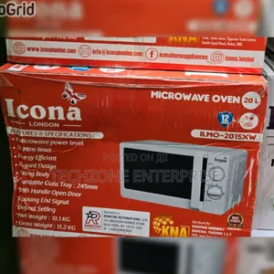 20 Litres Icona Manual Microwave - White