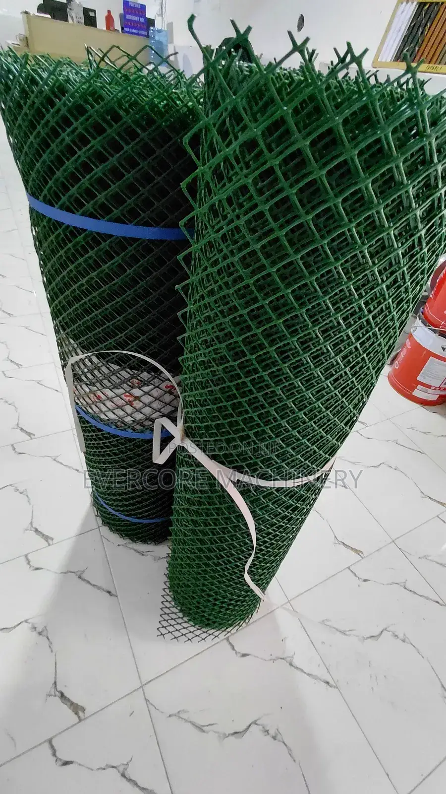 Plastic Chicken Mesh Green 1m by 25m Long