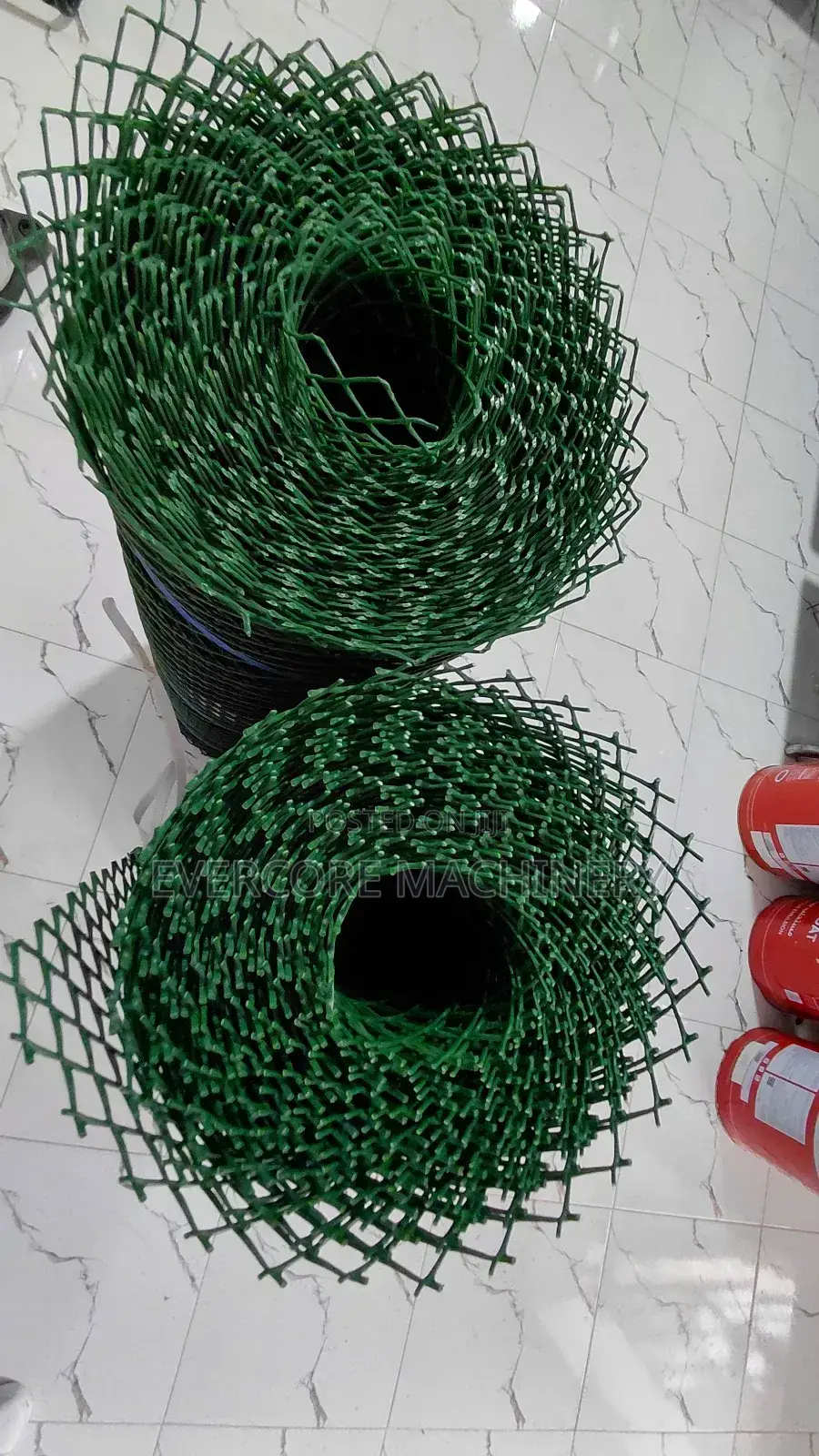 Plastic Chicken Mesh Green 1m by 25m Long