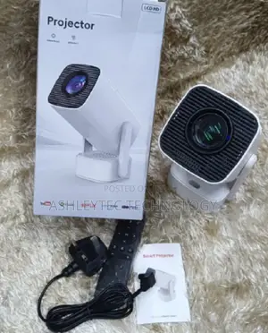 Low-Cost Led Mini Projector Smart Android 1080p With Built-in Speaker