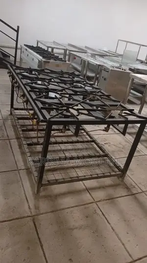 Six Burner Mild Steel Cooker