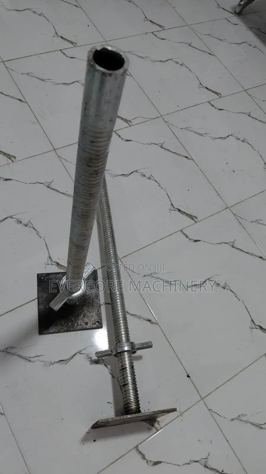 Heavy Duty Scaffolding Base Jacks Threaded.