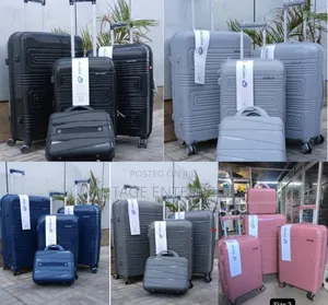 Fashion 4 in 1 Unbreakble Laxurious Rubber Suitcase Briefcase