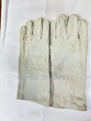 Grey Industrial Safety Gloves