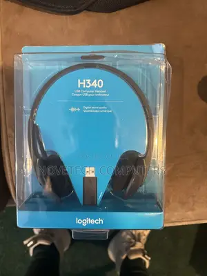 Logitech Usb Headset H340, Stereo, Usb Headset for Windows and Mac