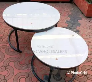 Nesting Table Pure Marble