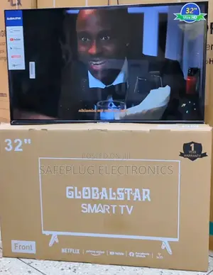 32-inch Hd Display - Frameless Globalstar Smart Android Tv