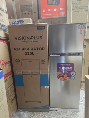 Vision 220l Double Door Direct Cool Refrigerator