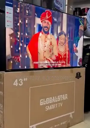 Globalsatr Slim Stylish Design - 43 Inch Hd Ready Display, Smart Tv