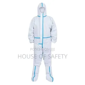 White Protective Coveralls Disposable Coveralls