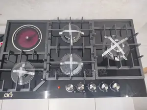 Ck's Inbuilt Hob 90cm 4 Gas 1 Ceramic