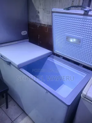 White Chest Freezer 2 Door