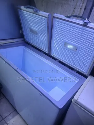 White Chest Freezer 2 Door