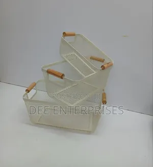 3pcs Storage Organizers/Fruit Storage Baskets