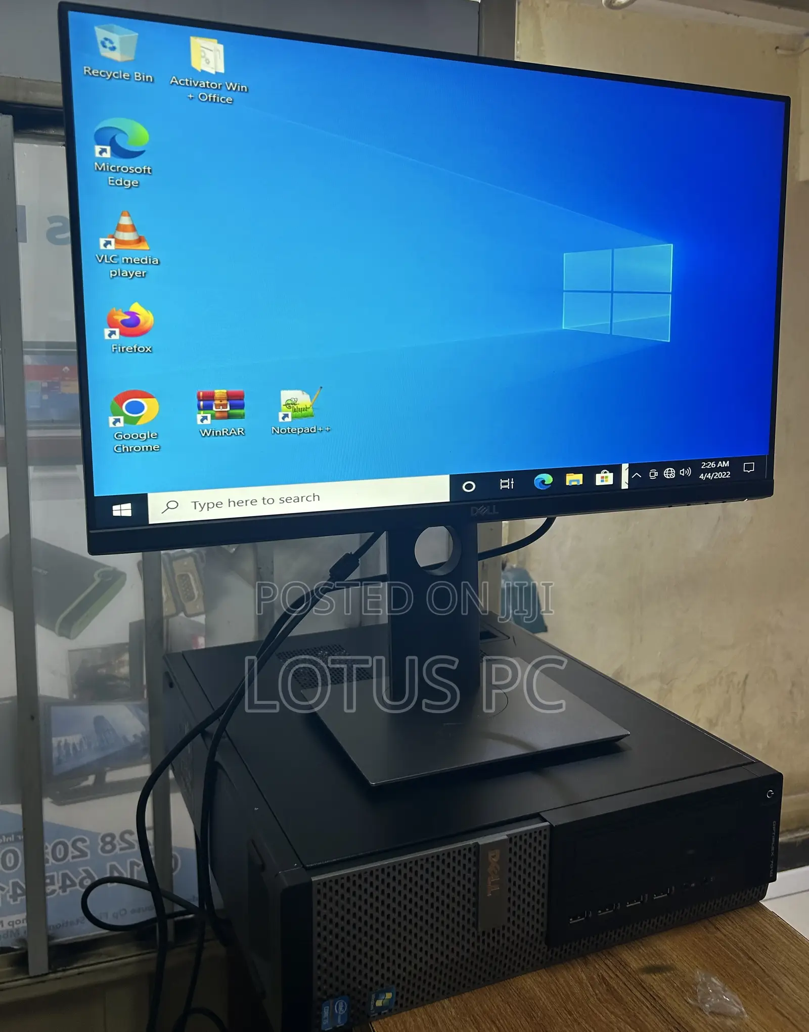 Desktop Computer Dell OptiPlex 7010 4GB Intel Core I5 HDD 500GB
